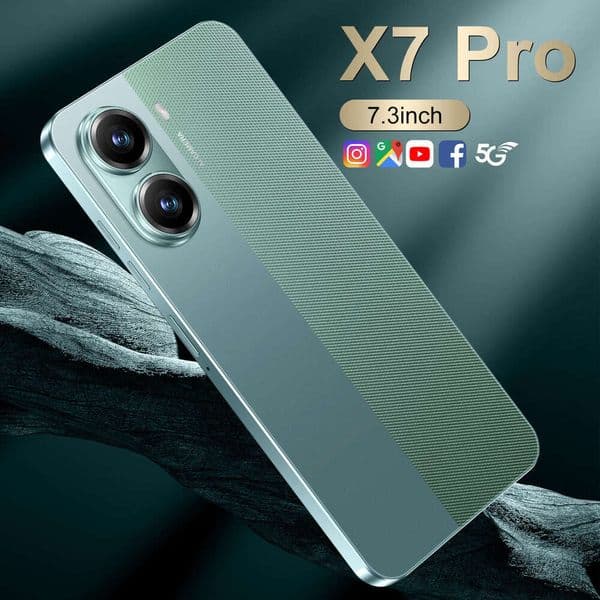 i15 i16 5G Mobile Phone X7Pro 16GB+1TB Smartphone Android 14 Screen 7.3inch