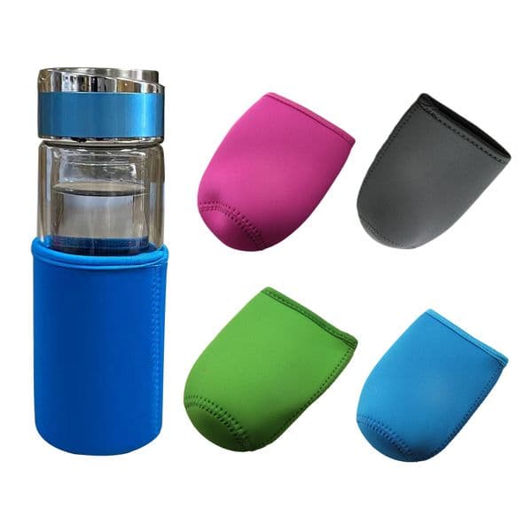 Sport Water Bottle Cover Neoprene Insulator Sleeve Protective Cover Cloth Pouch for Portable Vacuum Glass Cup