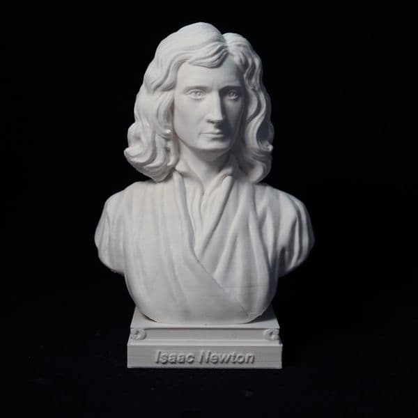 Newton ornaments statue model ornaments bust crafts great man portrait desk desk, 3D printing PLA plastic materia