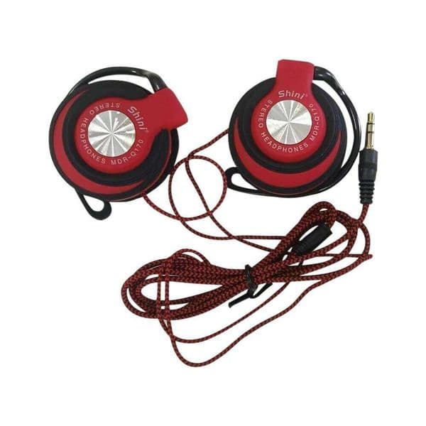 Q170 Universal 3.5Mm Wired Headphones HIFI Heavy Bass Headset Over-Ear Adjustable Ear Hook Earphones Music Earphone