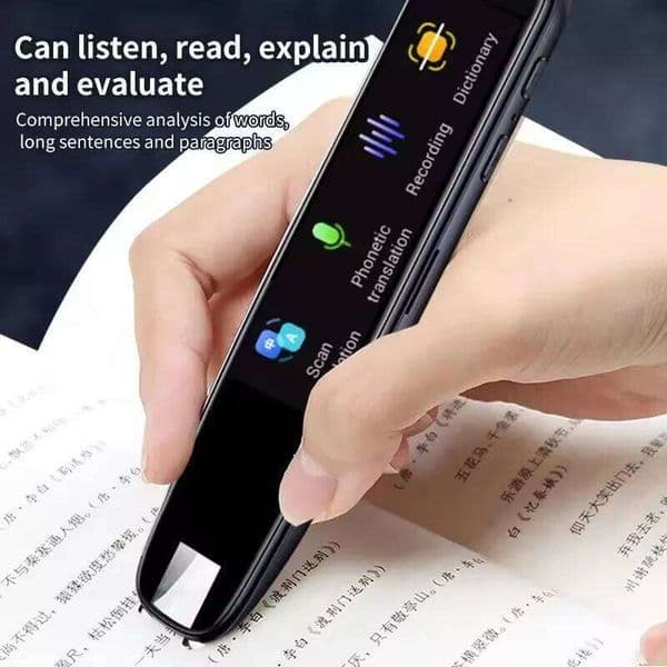 Smart Scan Reader Portable Scanner Pen WIFI AI Voice 112 Languages Translator for Dexia Autism