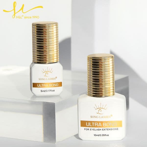 5/10ml 2-3 Second Fast Dry Eyelash Extension Glue Adhesive Low Smell No Simulation Strong False Lash Extension Glue