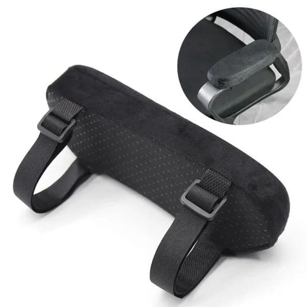 1pc/2Pcs Office Chair Parts Arm Pad Memory Foam Armrest Cover Cushion Pads For Home Office Chair Comfortable Elbow Pillow