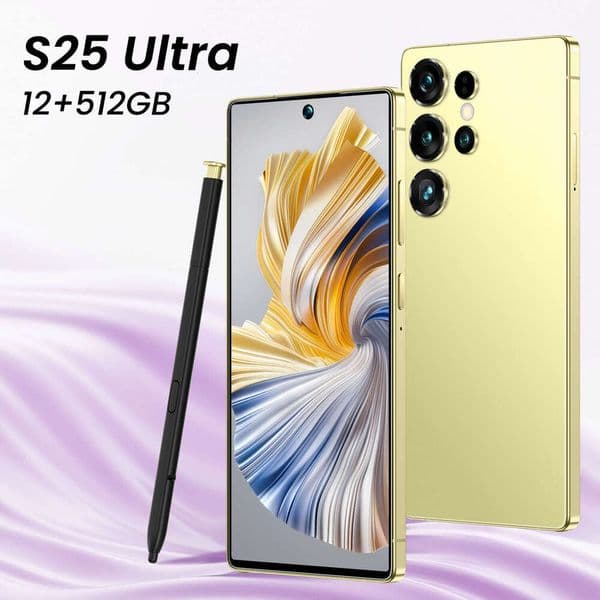 I15 I16 5G Mobile S25 Ultra Built-in Pen 7.3 Inch 16mp+26mp Android 10 True 4G Large Battery 3+64
