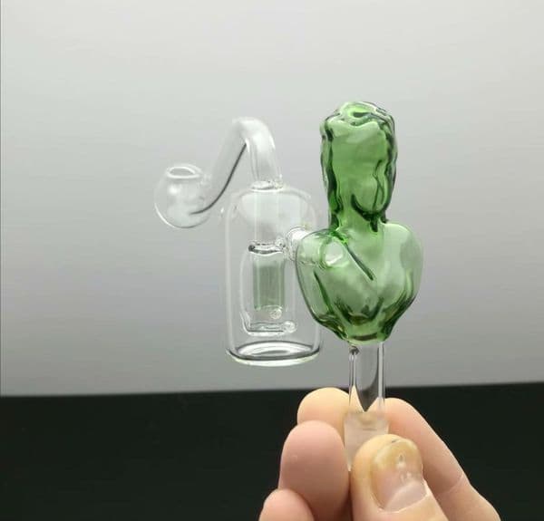 2023 10 mm Beauty Filter S Pot Wholesale Glass Hookah, Glass Water Pipe Fittings, Smoking