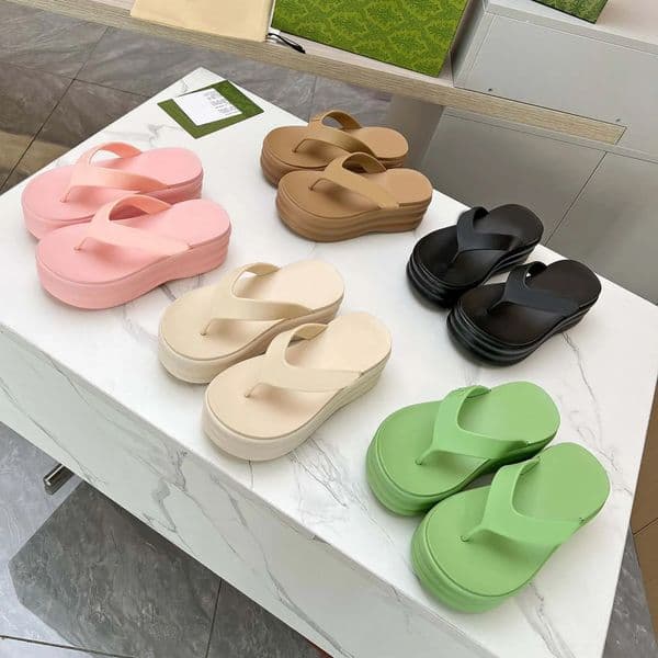 Designer height increasing shoes Flat and low fashion shoes New rubber shoes Ladies' Fashion Shoes Outdoor sports sandals