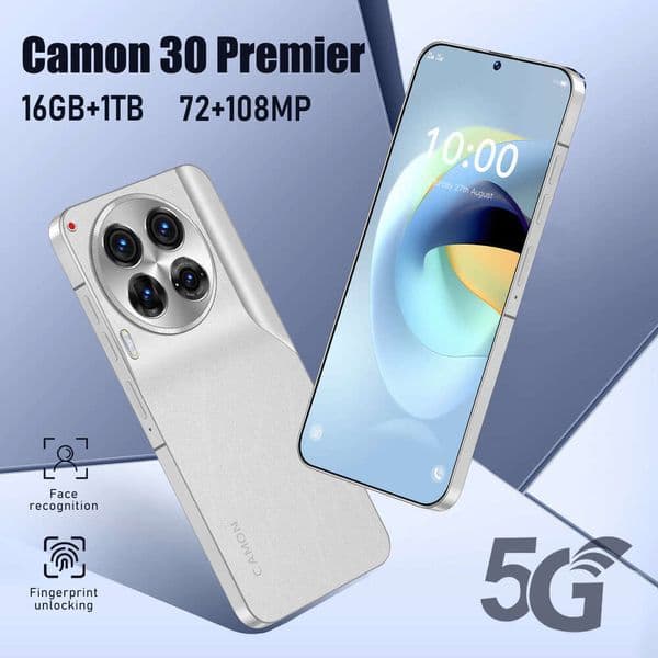 A2 I15 I16 5G Camon 30 Smartphone 7.3inch Large Screen 16+1T (Amazing Price)
