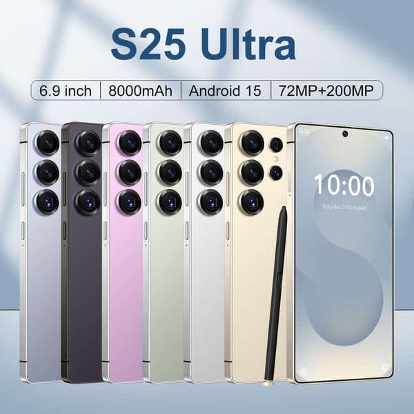 A3 I15 I16 5G New 4G Mobile Phone 7.3inch S25 Ultra Smartphone 6+64GB Octa-Core Android 10