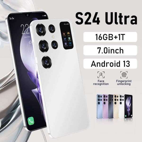 I15 I16 5G S24 Ultra3G Android Smartphone 6.8 Inch 1+16