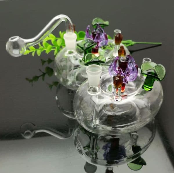 Smoking Pipes Classic Flower Bed Glass Art Great Pyrex Glass Oil Burner Pipe Thick oil rigs glass