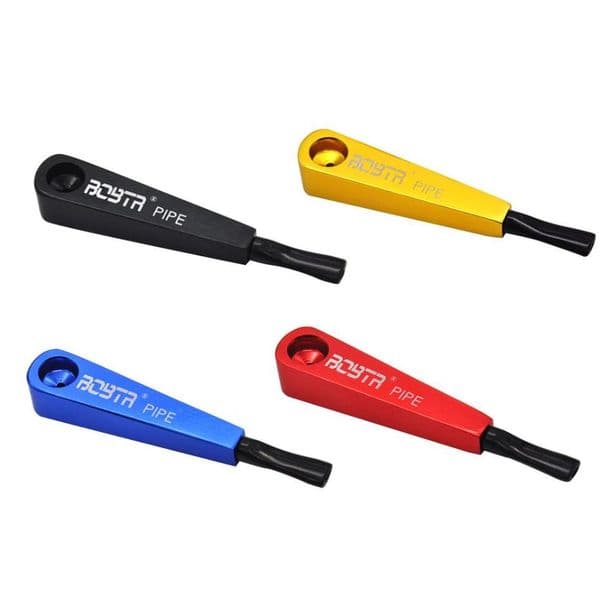 Smoking Pipes Metal pipe, aluminum pipe, cigarette set, high-quality and portable