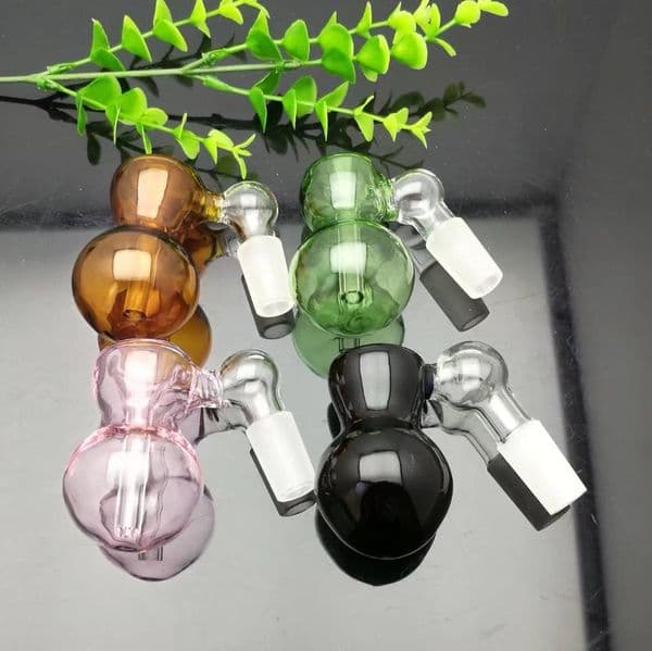 New color glass bottle head Glass bongs Oil Burner Glass Water Pipe Smoking Rigs