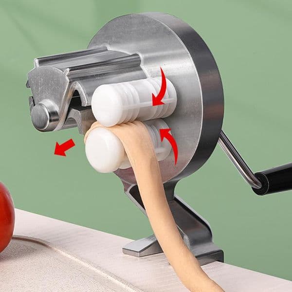 Manual Cavatelli Maker Machine Portable Macaroni Maker Manual Pasta Maker With Ergonomic Hand Crank Design Noodles Pressing Tool