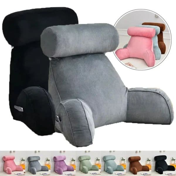 Headboard Pillow Triangle Cushion Reading Office Sofa Bedside Back Cushion for Office Relief Bed Support Pain Cushions Backrest
