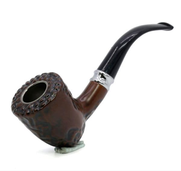 Smoking Pipes Machine-made wooden pipe, old-fashioned traditional wooden pipe