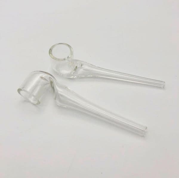 Smoking Pipes 10 cm long handmade non hot hand shaped large smoke pot glass pipe