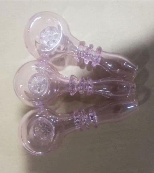 Smoking Pipes Color 3 wheel snowflake glass smoke pot Glass bongs Oil Burner Glass Water Pipe Oil