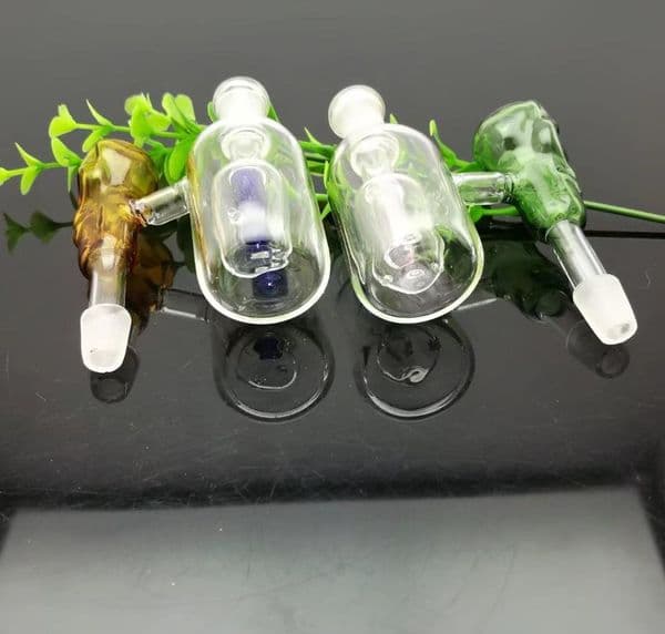 Smoking Pipes Color skull glass hanging filter pot Glass bongs Oil Burner Glass Water Pipe Oil Rigs