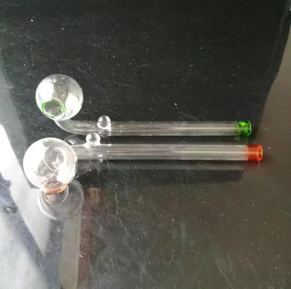 Hookahs Spray color long curved pot Wholesale Glass Bongs, Oil Burner Glass