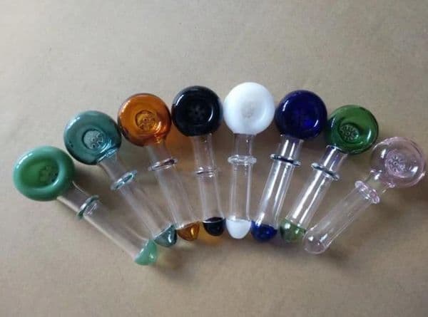 Hot-selling snowflake multi-wheel stained glass cigarette pot Wholesale Glass Hookah, Glass Water Pipe Fittings, Smoking ,Free Shipping