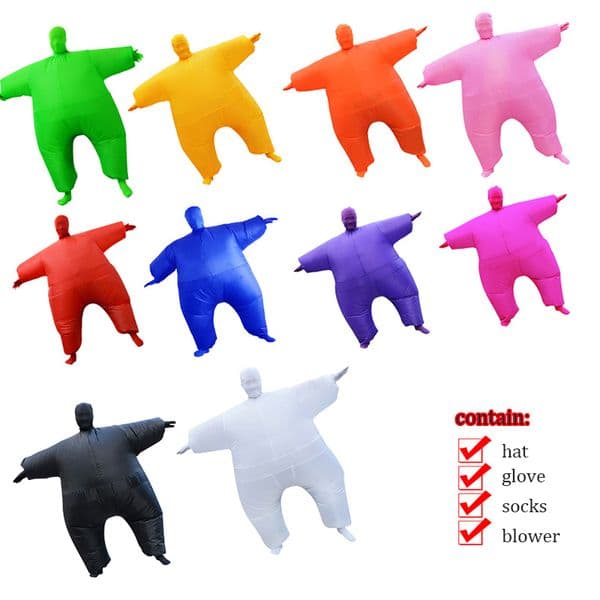 Holiday parody adult inflatable clothing ninja whitefish inflatable costume Thanksgiving Christmas party gathering promotional clothing fat suit role-playing