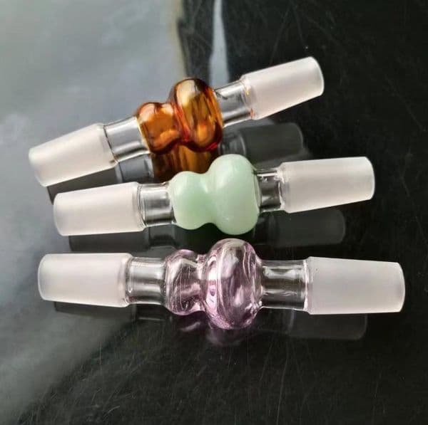 Color gourd adapter , Wholesale Glass bongs Oil Burner Glass Pipes Water Pipes Glass Pipe Oil Rigs Smoking Free Shoping