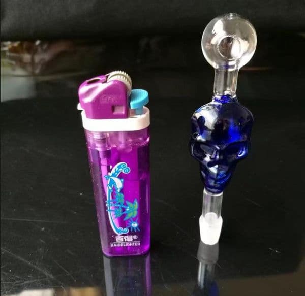 Smoking Pipes Bubble Head of Horn Mouth Bongs Oil Burner Pipes Water Pipes Glass Pipe Oil Rigs