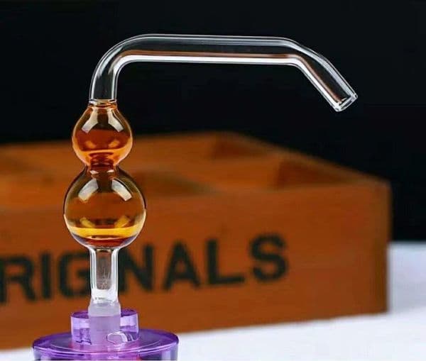 Hookahs Gourd glass board Wholesale Glass bongs Oil Burner Glass Water Pipes Oil Rigs Smoking Free
