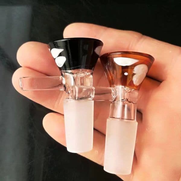 Smoke Pipes Hookah Bong Glass Rig Oil Water Bongs Color Dot Funnel Adapter (1)