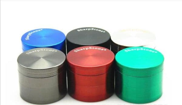 Four Layer Sharpstore Zinc Alloy Smog Mill Diameter 50mm Grinder Metal Grinder