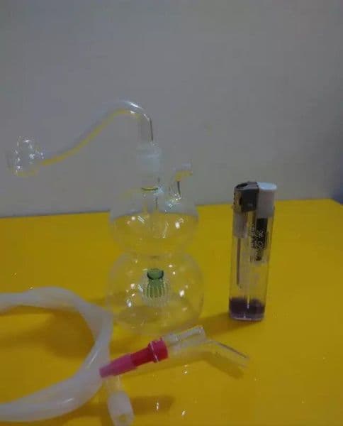 2022 Hulu cigarette pot Bongs Oil Burner Pipes Water Pipes Glass Pipe Rigs Smoking
