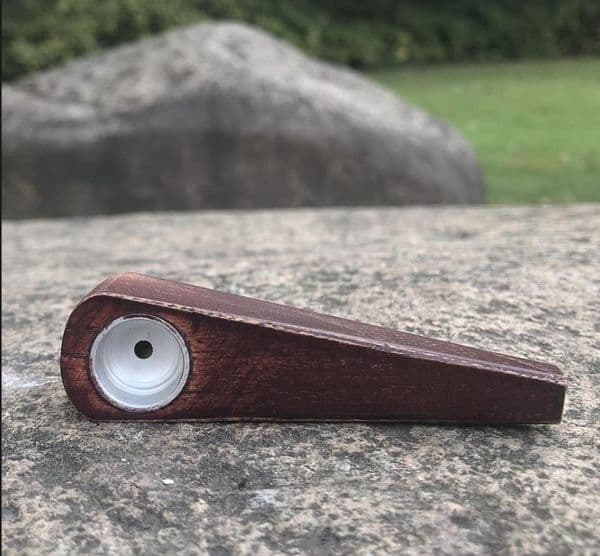 Wood pipe handmade foreign trade Photinia pipe
