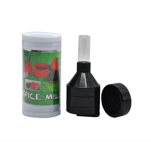 Smoking Pipes New personalized folding plastic hand cigarette grinder metal cigarette grinder
