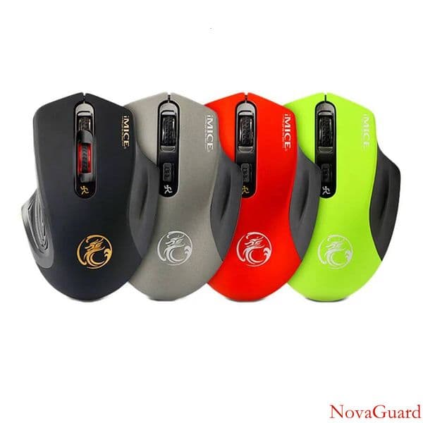 iMICE E-1800 Wireless 2000DPI Adjustable Mice USB 3.0 Receiver Optical Computer Mouse 2.4GHz Ergonomic For Laptop PC