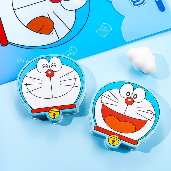 Yuemu Doraemon Irregular Sticky Notes High-Value Cartoon Cute Mini Student Portable Pocket Notebook