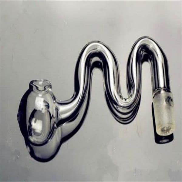 Hookah accessories transparent small pot Wholesale Glass bongs Oil Burner Glass Water Pipes Oil Rigs