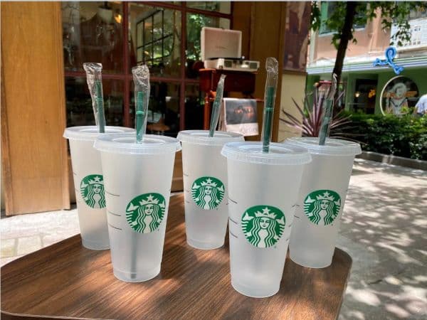 Mermaid Goddess Starbucks 24oz/710ml Plastic Tumbler Reusable Clear Drinking Flat Bottom Cup Pillar Shape Lid Straw Mugs Bardian