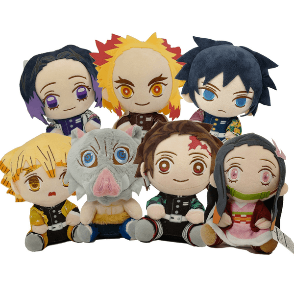 20cm Demon Slayer Plush Toy Japanese Anime Movie Plush Toy Children's Christmas Gift