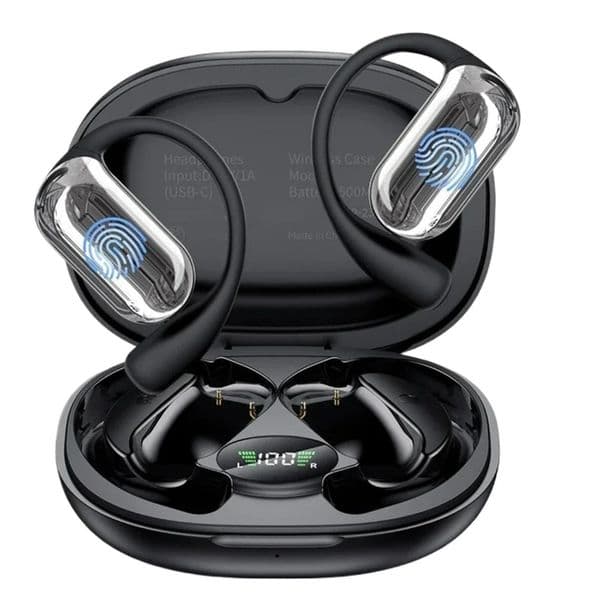 Real Time Translator Headphone AI Language Translation Earbuds Wireless Earphone Earhooks Bluetooth Headsets 144 Languages Accents 3 in 1 OWS Ear Buds for Business