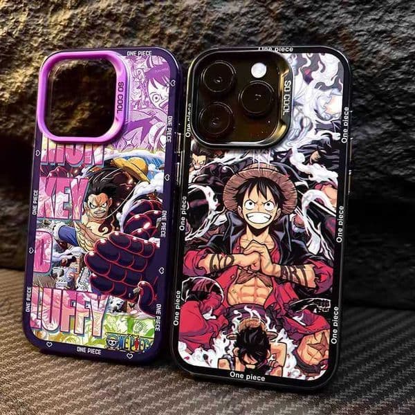 One Piece iPhone 15 Case 14 Promax 13/12/11 Super Hot Japanese Manga 16 Color Silver Case H250725