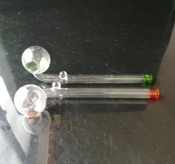 Hookahs Spray color long curved pot Wholesale Glass Bongs Accessories, Glass Water Pipe