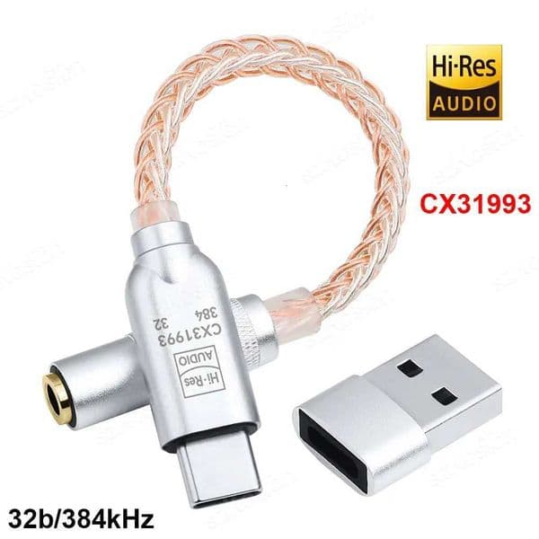 3.5mm HiFi DAC Earphone Amplifier CX31993 Audio Decoder IEM AMP Smartphone Adapter for Android iPhone15 X250726