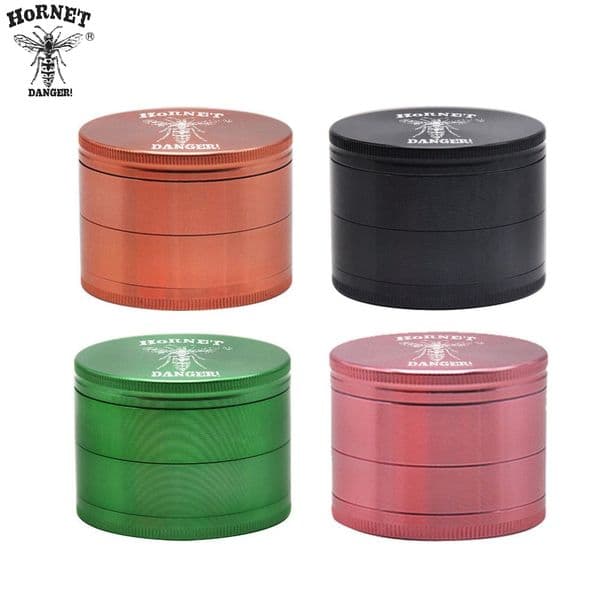 Smoking Pipes New detachable 50mm diameter four layer metal smoke grinder made of aluminum alloy