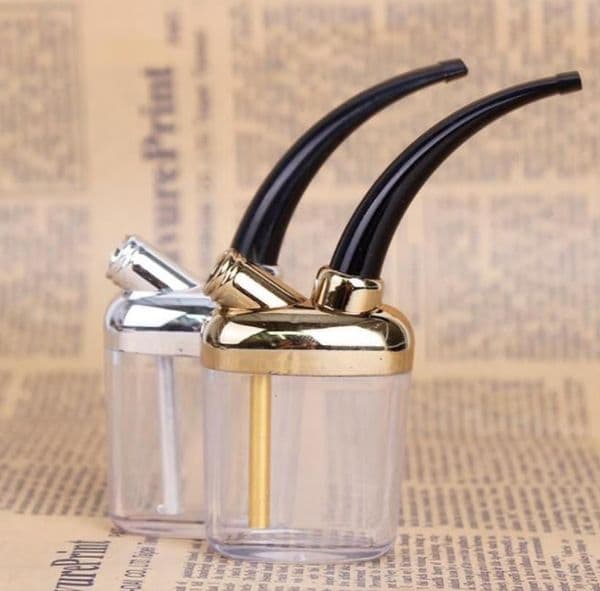 Miniature plastic water pipe water filtration portable small pipe healthy and efficient single-purpose pipe for men