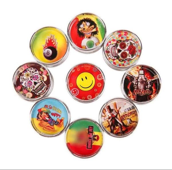 Mini Portable Metal Abrasives with Two Layers of 30mm Zinc Alloy Abrasives