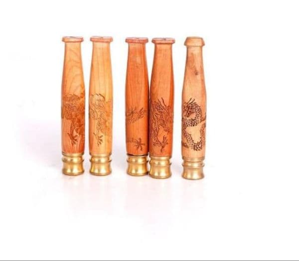New Smoke Nozzle 11mm Mini Smoke Nozzle Small Size Carved Dragon Tobacco Parts Spot Wholesale Factory Direct Sale