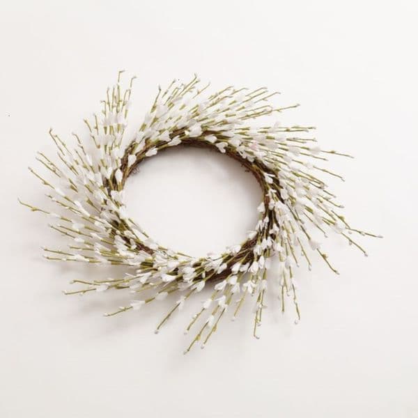 Spring Winter Jasmine Wreath Forsythia Flower Door Artificial Plant Decoration Home Wall Hanging