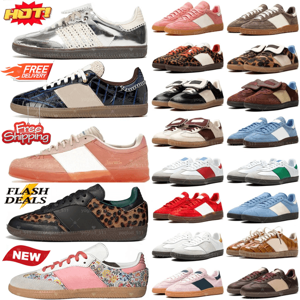 Free Shipping Designer Casual Running Shoes OG Men Women Handball 00s Collegiate Navy Red Wonder White Night Brown Black trainers sports Platform sneakers 36-45