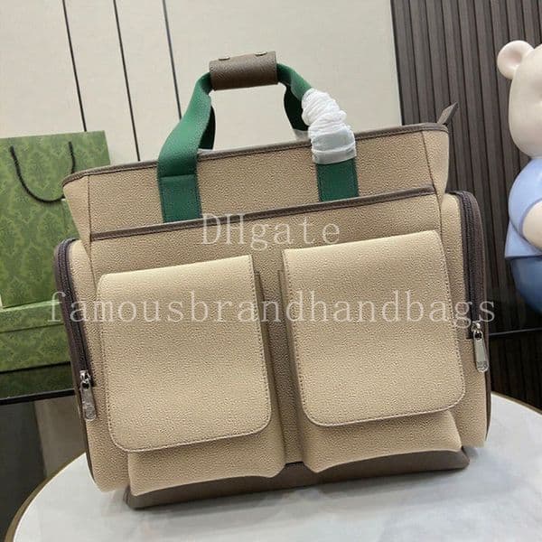 Designer Large Diaper Bag Backpack Women Handbag 40CM Mirror Quality Genuine Leather Shoulder Bag With Box 25G768116A