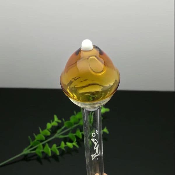 Smoking Pipes New color hat glass straight smoke cooker Glass bongs Oil Burner Glass Water Pipe Oil